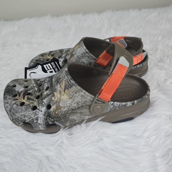 Crocs Realtree Classic All Terrain Edge Clog Men's 11 Walnut 206504-267 - Picture 5 of 8